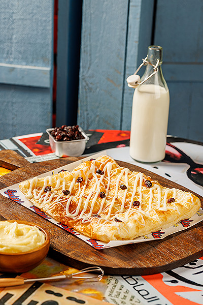 فطير مشلتت كاسترد