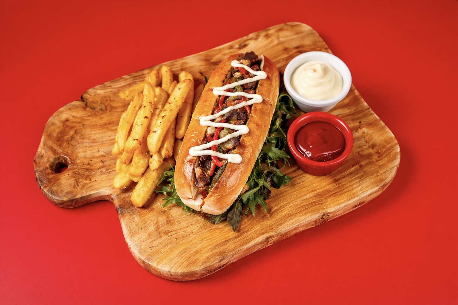 ساندويش كبده خضار