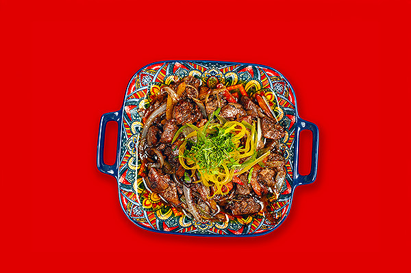 فحارة كبده خضار