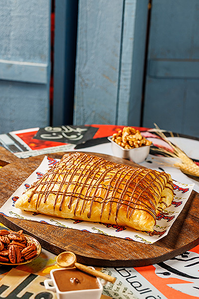 فطير مشلتت نوتيلا